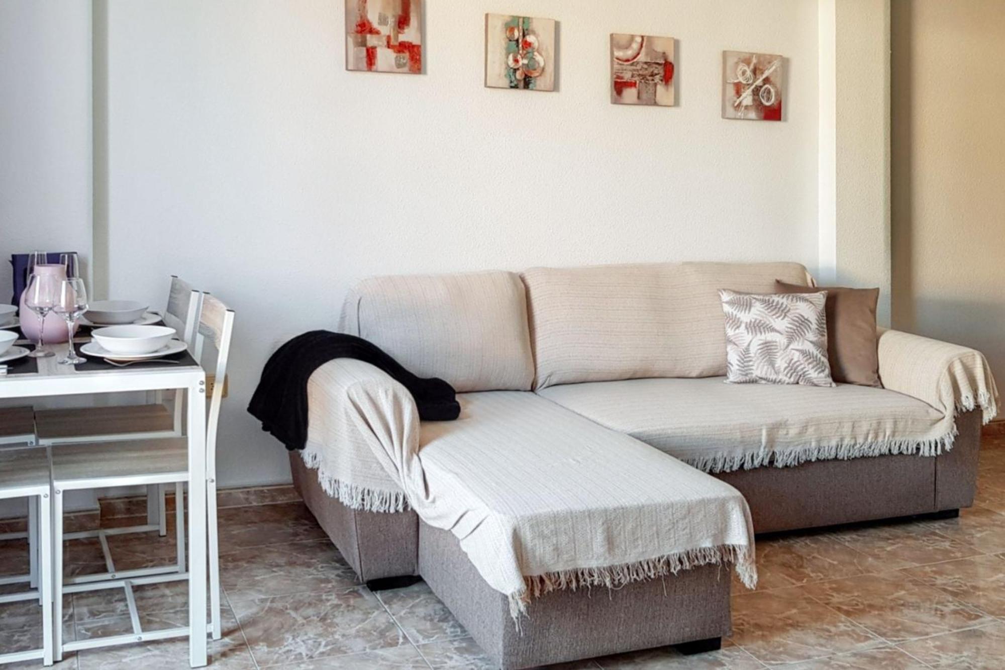 Bright Apartment In Puerto De Santiago 65 M² Terrace 외부 사진